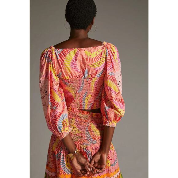 Farm Rio x Anthropologie Dotted Bananas Blouse - Picture 3 of 5